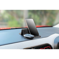 三金商事 すべり止めマット 車用 立体すべり止めマット スマホ立て 強粘着 468926 1個（直送品）