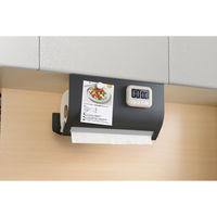 オークス leye キッチンペーパーハンガー ラージ グレー 468961 1個（直送品）