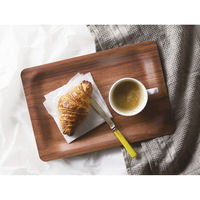 国際化工 トレー 35cm 長角 NOSトレー ラミネウェア ライトオーク 475245 1個（直送品）