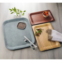 国際化工 トレー 35cm 長角 NOSトレー ラミネウェア 白木目 475243 1個（直送品）