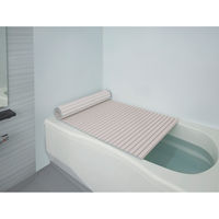 ミエ産業 風呂ふた シャッター Ag抗菌 日本製 75×110cm 用 L-11 実寸75×112cm モカグレー 475840 1個（直送品）