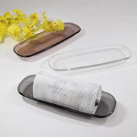 合同会社ビランク おしぼりトレー アクリル クリアー 5枚入×1セット クリア 479591 1個（直送品）