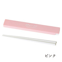 合同会社ビランク 箸箱セット FIG 18cm 箸&ケース ピンク 479839 1個（直送品）
