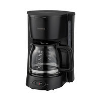 東芝 コーヒーメーカー HCDー5B(K) ブラック 1台