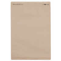 【チャック袋】生産日本社 ラミジップ（R)クラフト・平袋タイプ KRE-A4 チャック下340×横250mm 1セット（1袋(50枚入)×10）