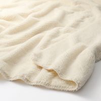 無印良品 再生ポリエステル あたたかファイバー薄手毛布 Ｄ １８０×２００ｃｍ アイボリー 良品計画
