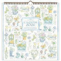 日本ホールマーク 日本HM2026年 壁掛リングカレンダー大 ハーブカタログ 845315 1冊（直送品）