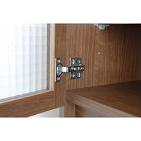 【軒先渡し】東馬 TRC 天板 幅1200×奥行400×高さ30mm ウォールナット 50541270 1台（直送品）