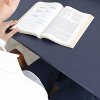 【軒先渡し】東馬 テスタ デスク 幅1220×奥行560×高さ810mm ブルー 54691720 1台（直送品）