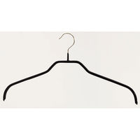 清水産業株式会社 レディースハンガー ブラック 30本組 113518 1セット(30個入)（直送品）