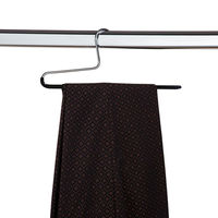 清水産業株式会社 シングルハンガー ブラック 10個組 113508 1セット(10個入)（直送品）