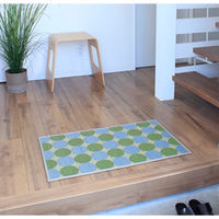 インスタイル い草マットサークル 48×80cm グリーン 75805 1個（直送品）