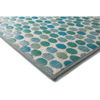 インスタイル い草キッチンマット カラフル ブルー 48×180cm 74444 1個（直送品）