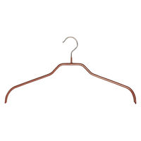 清水産業株式会社 レディースハンガー ブロンズ 10本組 119256 1セット(10個入)（直送品）