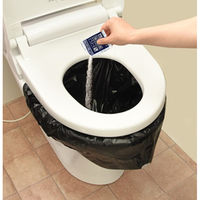 清水産業株式会社 簡易トイレ凝固剤 10回分セット 20458 1セット(10個入)（直送品）