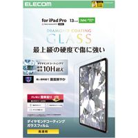 エレコム 13インチ iPad Pro (M4) ガラスフィルム ダイヤモンドコート TB-A25PLFLGDC 1個