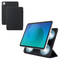 エレコム iPad Pro ケース 11インチ (M4) マグネット着脱フラップ 軽量 TB-A25PMWVPF2BK 1個