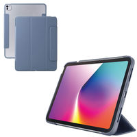 エレコム iPad Pro ケース 13インチ (M4) マグネット式フラップ 耐衝撃 TB-A25PLWVFCBG 1個