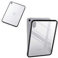 エレコム iPad miniケース 8.3インチ(A17Pro) 耐衝撃 背面クリア TB-A25STSLOBK 1個