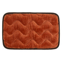 ガマカ工業 FLAME YARN 岩盤浴のような足ポカマット 4枚入りセット 35×58cm テラコッタ 6300075431 1S(4枚)（直送品）