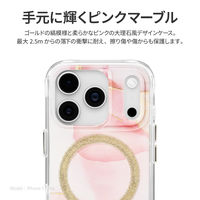 iPhone 17 Pro Max Coehl 耐衝撃 ストラップループ付属 ワイヤレス充電対応 ケース ソフトピンク（直送品）