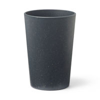 無印良品 レンジで使える ヤシの端材を使った カップ ２個組 黒 良品計画