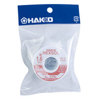 白光 巻はんだ ヘクスゾール 鉛入り 共晶 1.6mm×10M FS311-161001 1巻(10m)（直送品）