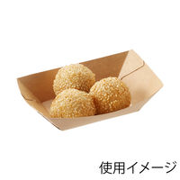 シモジマ HEIKO クラフトフードトレー 深型 SS 004537035 1セット(1セット(100枚入)×10)（直送品）