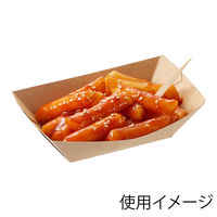 シモジマ HEIKO クラフトフードトレー 深型 S 004537036 1セット(1セット(100枚入)×10)（直送品）