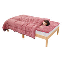 ファミリー・ライフ ファミラ 5層構造トリプルウォームぽかぽか毛布布団セット ダブル ブラウン 0459930 1個（直送品）