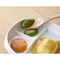 三喜工業 こぼしにくいお皿3点セット オレンジ a3509320 1個（直送品）