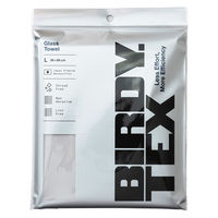 エコワン BIRDY.TEX Glass Towel グラスタオル Lサイズ クールグレー GTLT-CG 1枚（直送品）