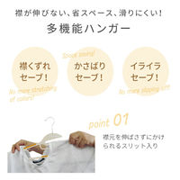 大作商事株式会社 多機能ハンガー セービングハンガー SH-1BG30 1箱(30本入)（直送品）