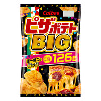 スナック菓子 ポテトチップス 食べきりサイズ ピザポテトBIG 126g 1セット（1個×6）