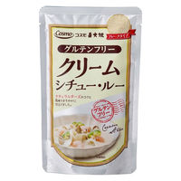 コスモ食品 直火焼 グルテンフリークリームシチュールー 110g 1セット（1個×3） シチュールウ