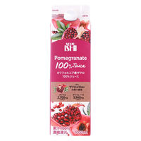 成城石井 カリフォルニア産ザクロ 100％ジュース 1000ml 1箱（6本入）