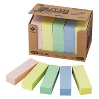 ニチバン ポイントメモ 再生紙シリーズ ビジネスパック FBー4K 1セット(1箱×3)