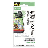 iPhone17 ガラスフィルム 高透明 ゲーム最適 10H Gorilla(R) PM-A25AFLGOE エレコム 1個（直送品）