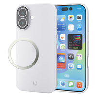 iPhone17 ケース ソフト カメラレンズ搭載 極限保護 ホワイト PM-A25AUCTKPWH エレコム 1個（直送品）