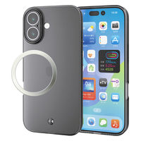 iPhone17 ケース ソフト カメラレンズ搭載 極限保護 ブラック PM-A25AUCTKPBK エレコム 1個（直送品）