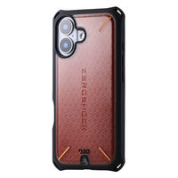 iPhone17 ケース ハイブリッド D3O(R) 超衝撃保護 ブラック PM-A25AZEROD3BK エレコム 1個（直送品）