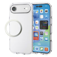 iPhone Air ケース ソフト 衝撃吸収 軽量 薄型 高透明 クリア PM-A25BTSLUC3CR エレコム 1個（直送品）