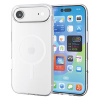 iPhone Air ケース ソフト 衝撃吸収 MAGKEEP クリア PM-A25BUCTMGCR エレコム 1個（直送品）
