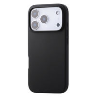 iPhone17 Pro ケース ハイブリッドシリコン アンチダストコート ブラック PM-A25CHVSCCBK エレコム 1個（直送品）