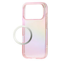 iPhone17 Pro ケース ソフト オーロラデザイン ピンク PM-A25CUCAPN エレコム 1個（直送品）