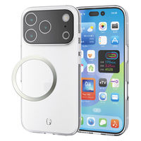 iPhone17 Pro ケース ソフト カメラレンズ搭載 極限保護 クリア PM-A25CUCTKPCR エレコム 1個（直送品）