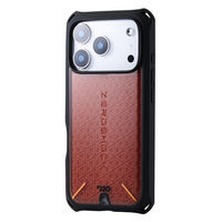 iPhone17 Pro ケース ハイブリッド D3O(R) ZEROSHOCK ブラック PM-A25CZEROD3BK エレコム 1個（直送品）