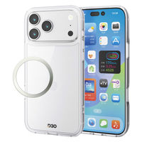 iPhone17 Pro Max ケース ハイブリッド D3O(R) 超衝撃保護 クリア PM-A25DD3OTCR エレコム 1個（直送品）