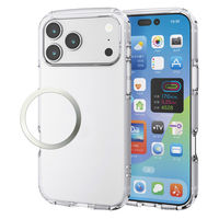 iPhone17 Pro Max ケース ソフト 衝撃吸収 軽量 薄型 高透明 クリア PM-A25DTSLUC3CR エレコム 1個（直送品）