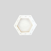 VICART 六角型キャンバス 15cm 028431 1枚（直送品）